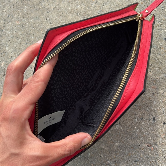 Kate Spade New York Make a Splash watermelon clutch NWOT - Picture 13 of 16